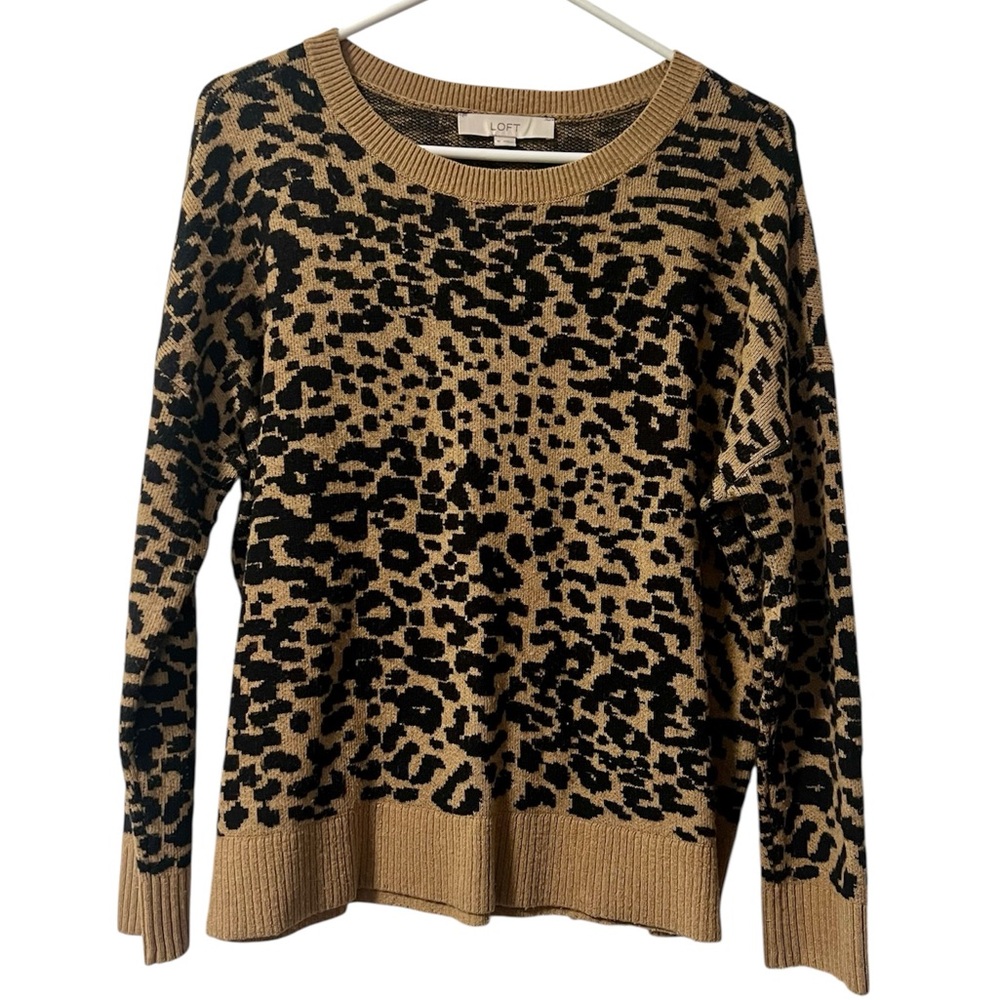 Loft | Animal Print Sweater